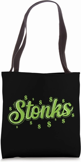 Stonks Wall St Bet against Hedge Fund Manager Shares Tote Bag