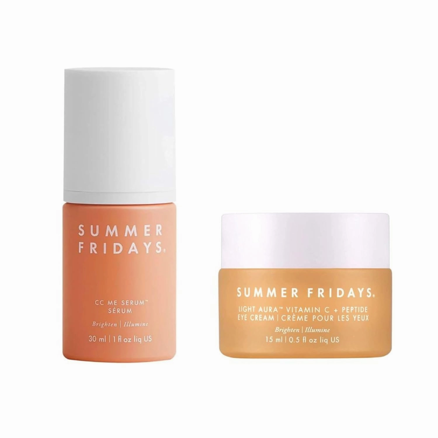 Summer Fridays Cloud Dew Gel Cream Face Moisturizer with Hyaluronic Acid & Ceramides (1.7 Fl Oz)   CC Me Vitamin C Serum with Niacinamide & Natural Antioxidants for Dark Spot Correcting (1 Fl Oz)