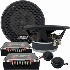 Sundown Audio SA-6.5 CS v3 6.5" 125W RMS Component S