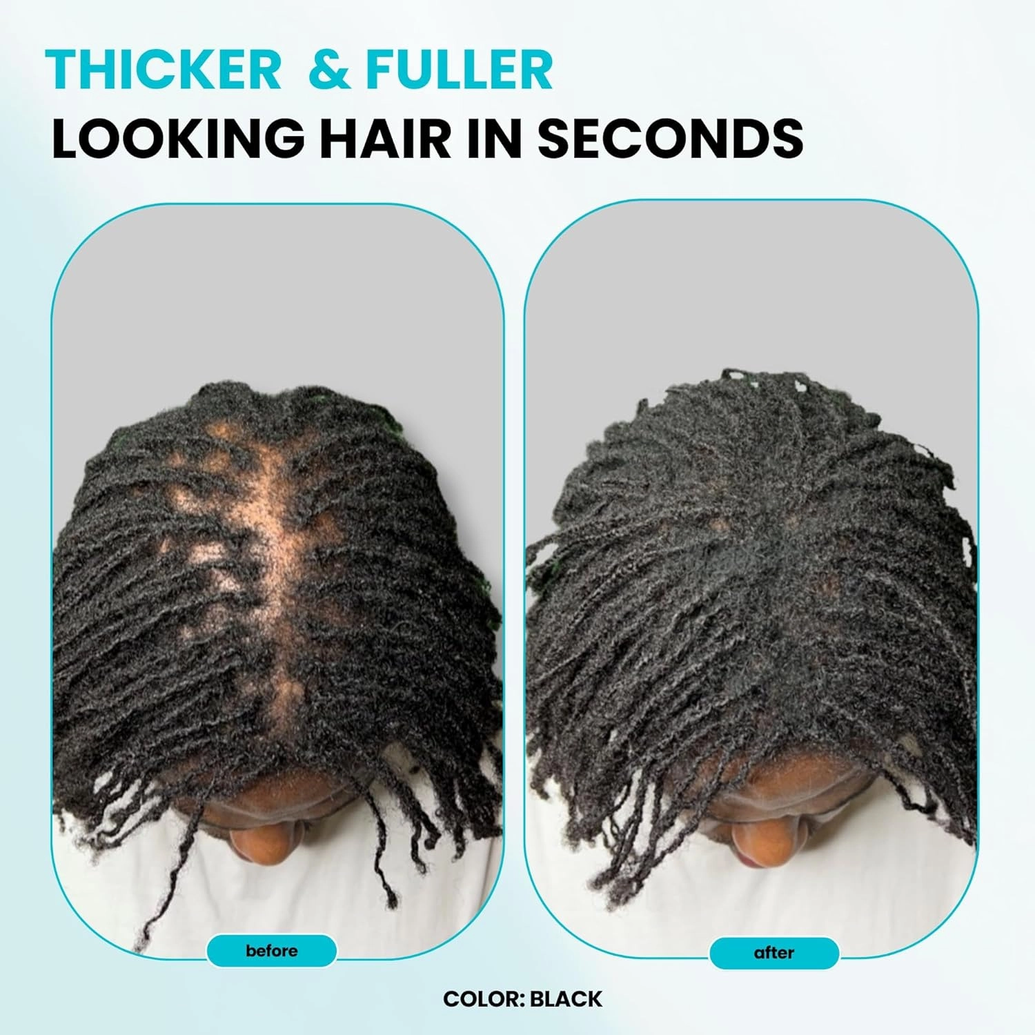 SURETHIK Building Hair Fibers to Conceal Thinning Hair, 100% Organic Keratin for Instantly Fuller Looking Hair, for Men & Women, Grey, 15g