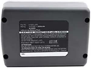 Synergy Digital Power Tool Battery, Works with WOLF Garten BA700 LI-ION LEAFBLOWER Power Tool, (Li-Ion, 18V, 2000 mAh) Ultra High Capacity, Compatible with WOLF Garten 41A20-L650 Battery