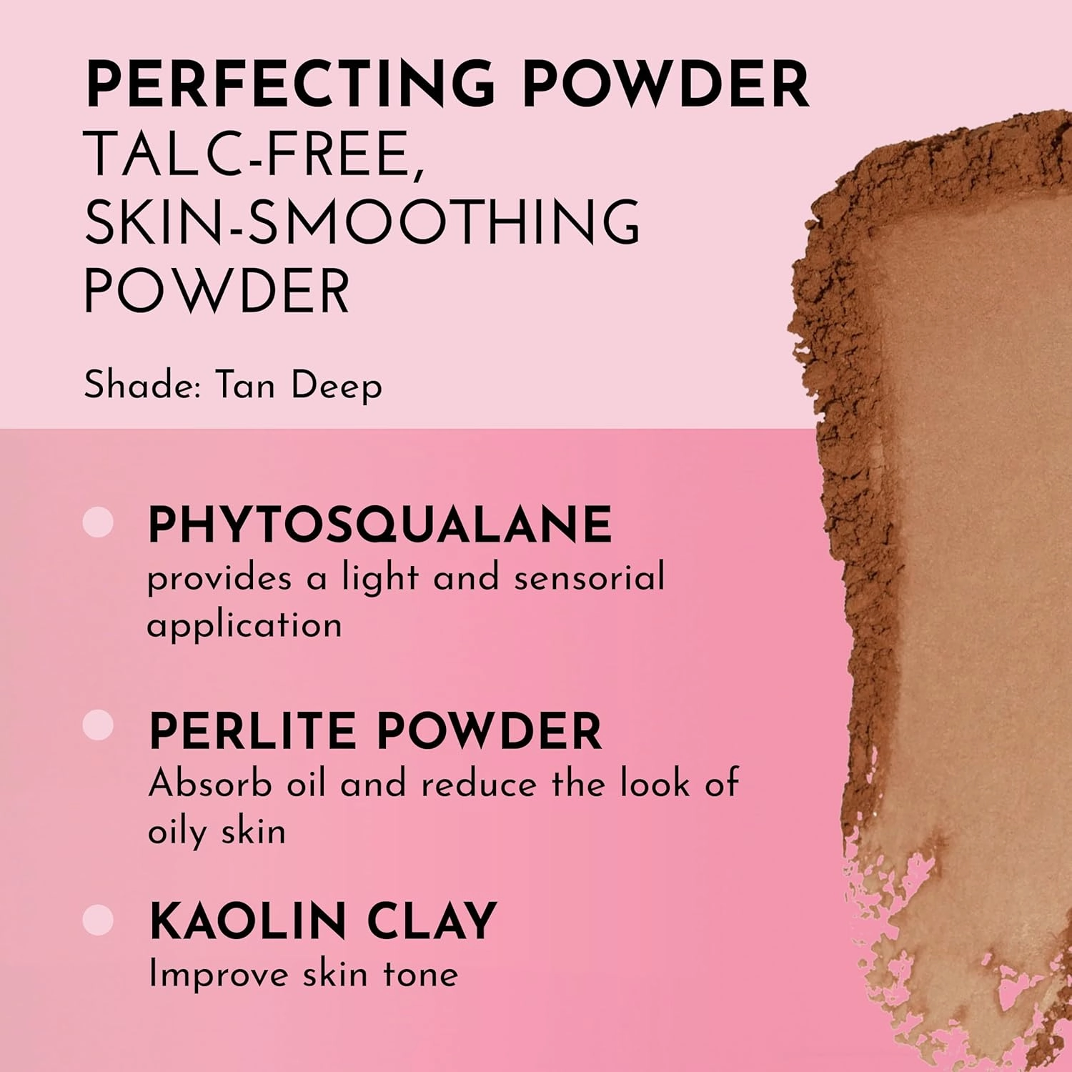 Talc Free Skin Smoothing Powder, Tan Deep, 0.34 Ounce