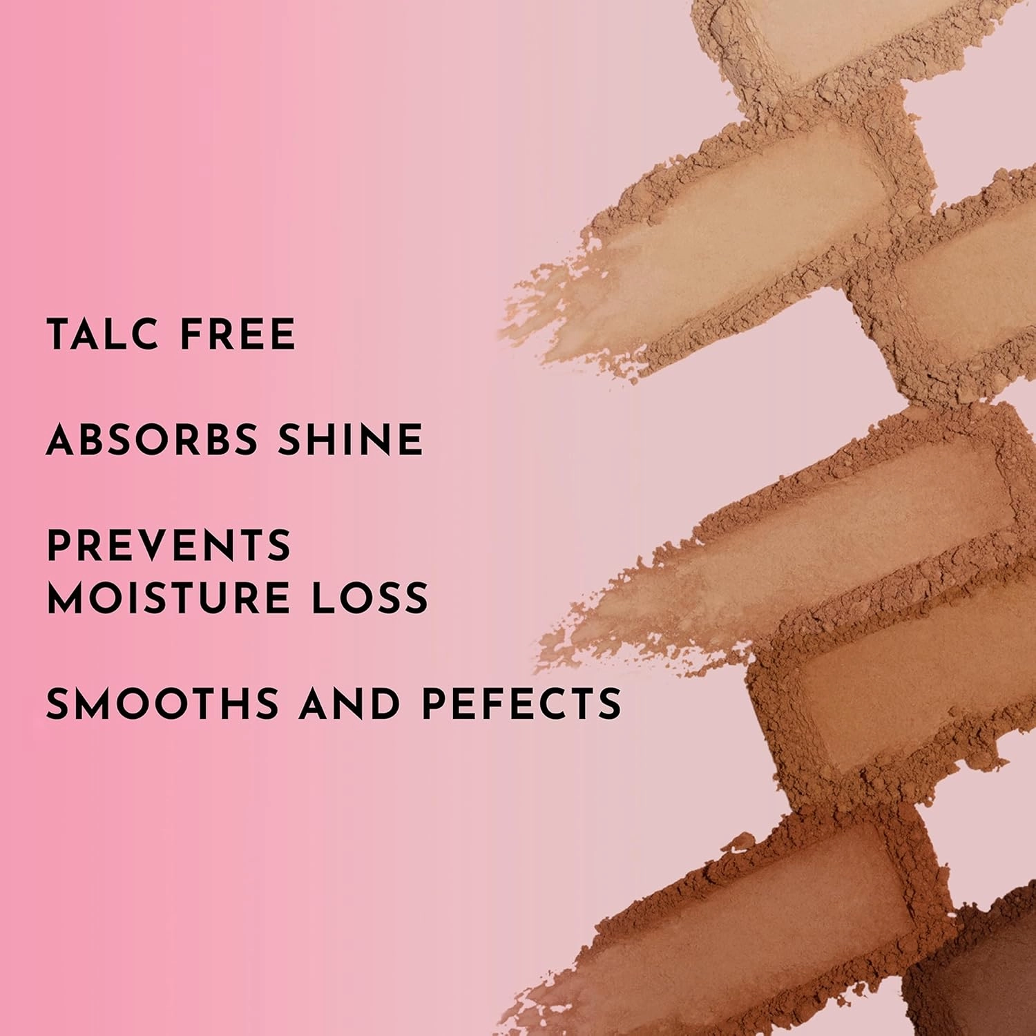 Talc Free Skin Smoothing Powder, Tan Deep, 0.34 Ounce