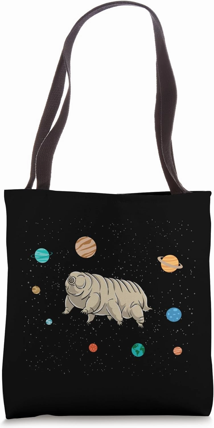 Tardigrade In Space Microbiologist Tote Bag