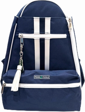 Teddi Pickleball Backpack Grn/wh- Large Capacity Pickleball Bags for Women - Durable 1000D Nylon, Multipurpose Paddle Case with Multiple Pockets, Stylish Paddle Bag