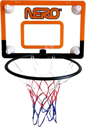 The Incredible B-Ball Hoop for Play Indoors. Durable Indoor Hoop with 3 Safe Options to Install! Hooks, Adhesives Or Suctions. for Your Door, Or Anywhere On The Wall. Easy to Assemble. 14.2"X20.5"