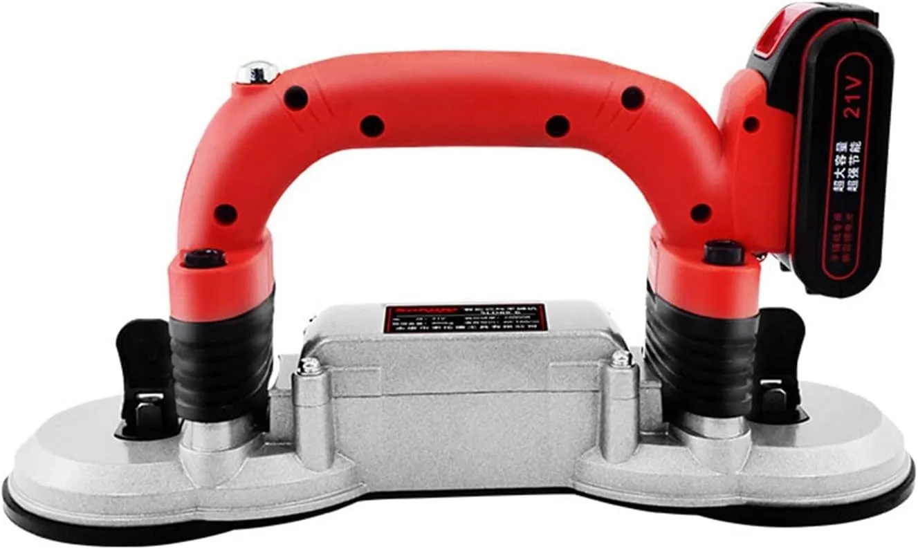 Tiling Tiles Machine Tile Vibrator Suction Cup Floor Laying Machine Electric Tool Adjustable Protable Automatic With Battery Installation Flattening Tool, 02314515652