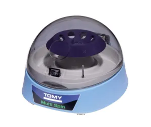 Tomy Multi Spin Cordless, Battery-Powered/Battery-Operated Mini Centrifuge (Also Includes AC Adapter), Made in Japan