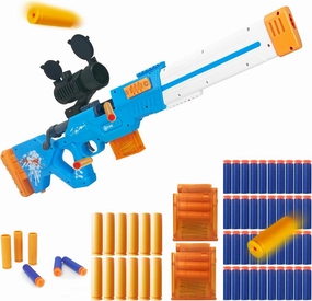 Toy Gun Models Foam Blasters Soft Bullet, Realistic Empty Shell Ejecting Design with 10 Shell 40 Soft Darts 2 Magazines for Boys Girls Teen Adults Indoor Outdoor Play