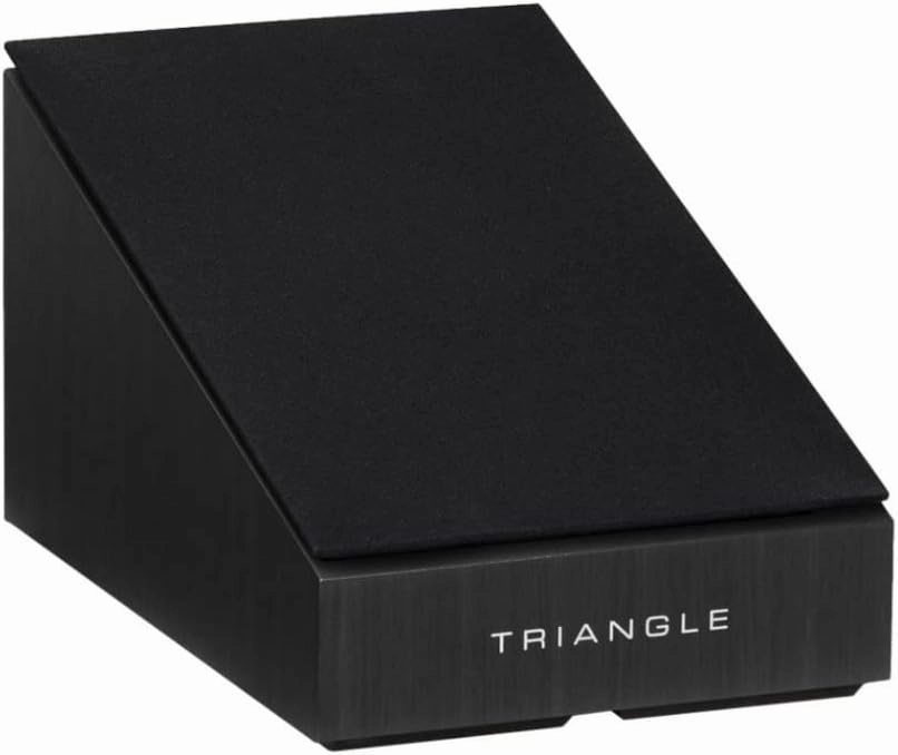 triangle - BOREA BRA1-3D Home Cinema Speakers - Atmos/DTS: X/Auro 3D Compatible - Atmos & Surround Versatility - Output 89 dB/W/m - 206 x 180 x 300 mm - Black (Pair)