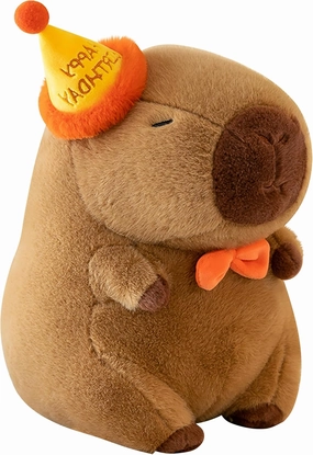 TXDRRA Cute Plush Toy, Soft Brown Capybara, 17 inches - Perfect for Girls & Boys (Birthday Gift)