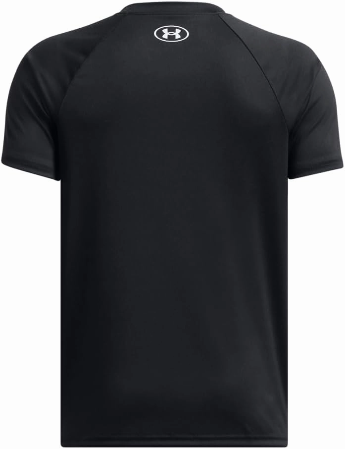 Under Armour Boys' Tech Hybrid Print Short Sleeve T Shirt