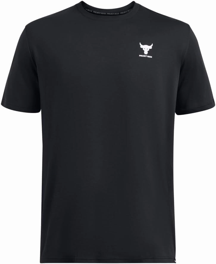 Under Armour Men's Project Rock Simple Branded Short Sleeve T Shirt