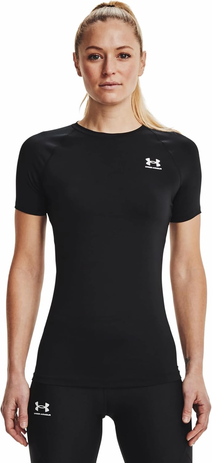 Under Armour Women's HeatGear Authentics Compression Short Sleeve