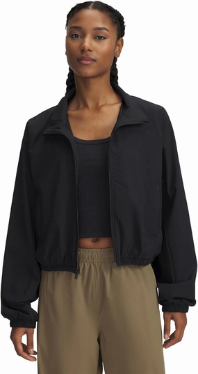 Under Armour Women's Rival Woven Crop Jacket