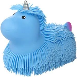 Unicorn Vent Ball, Glow Hair, Hair Decompression Ball, Children's Pinching, Music, Hand Playing, Pulling Toys, Large Home Desk Ornaments, Gifts