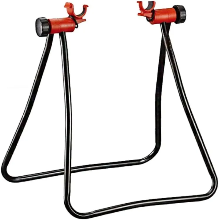 Utility Bicycles Stand,Foldable Mechanic Repair Rack Bike Stand for Maintenance,Aluminum Bike Floor Stand,Portable Height Adjustable Bicycles Repair Stand for Indoor Outdoor Use