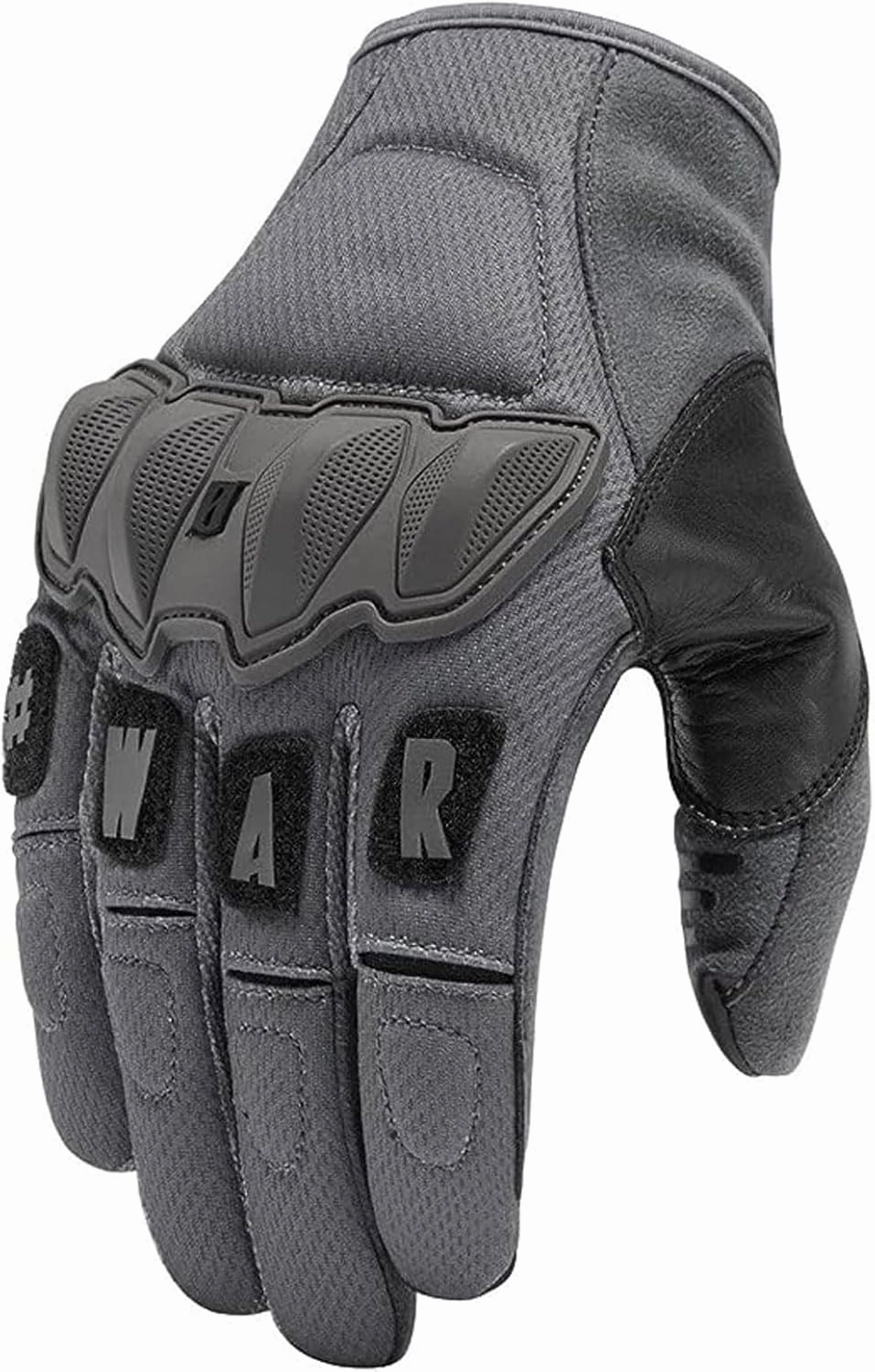 VIKTOS Men's Wartorn Rugged Durable Touchscreen-Compatible Training Gloves with Adjustable Wrist Closure, Greyman, 3X-Large
