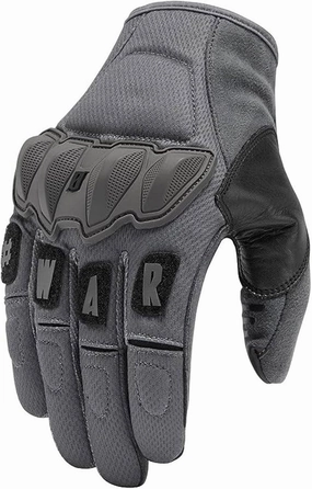 VIKTOS Men's Wartorn Rugged Durable Touchscreen-Compatible Training Gloves with Adjustable Wrist Closure, Greyman, 3X-Large