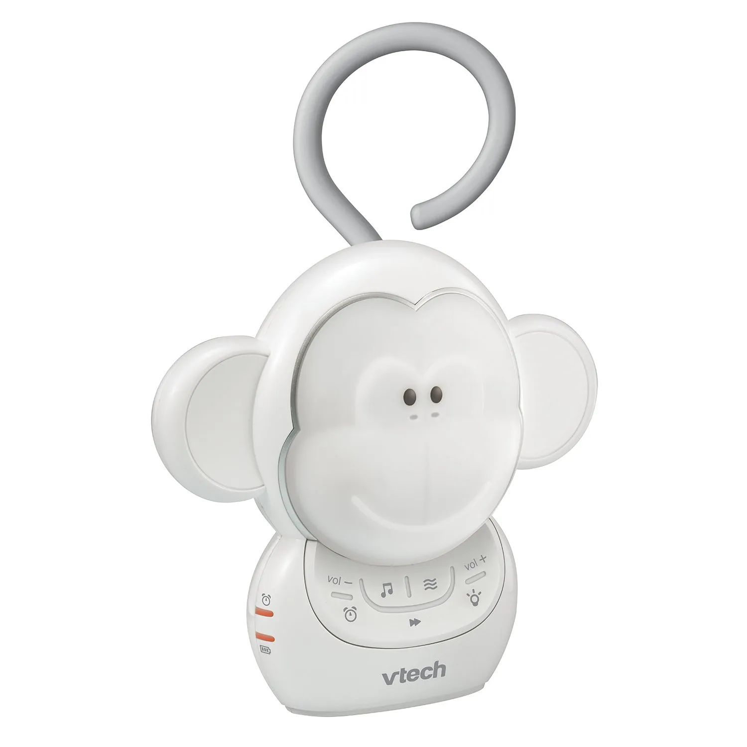 VTech Communications BC8211 Myla The Monkey Baby Sleep Soother with a White Noise Sound Machine Featuring 5 Soft Ambient Sounds, 5 Calming Melodies & Soft-Glow Night Light, 1 Count (Pack of 1)