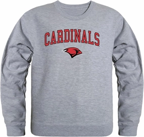 W Republic Incarnate Word Cardinals Campus Crewneck Pullover Sweatshirt Sweate