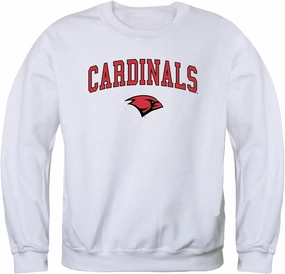 W Republic Incarnate Word Cardinals Campus Crewneck Pullover Sweatshirt Sweate