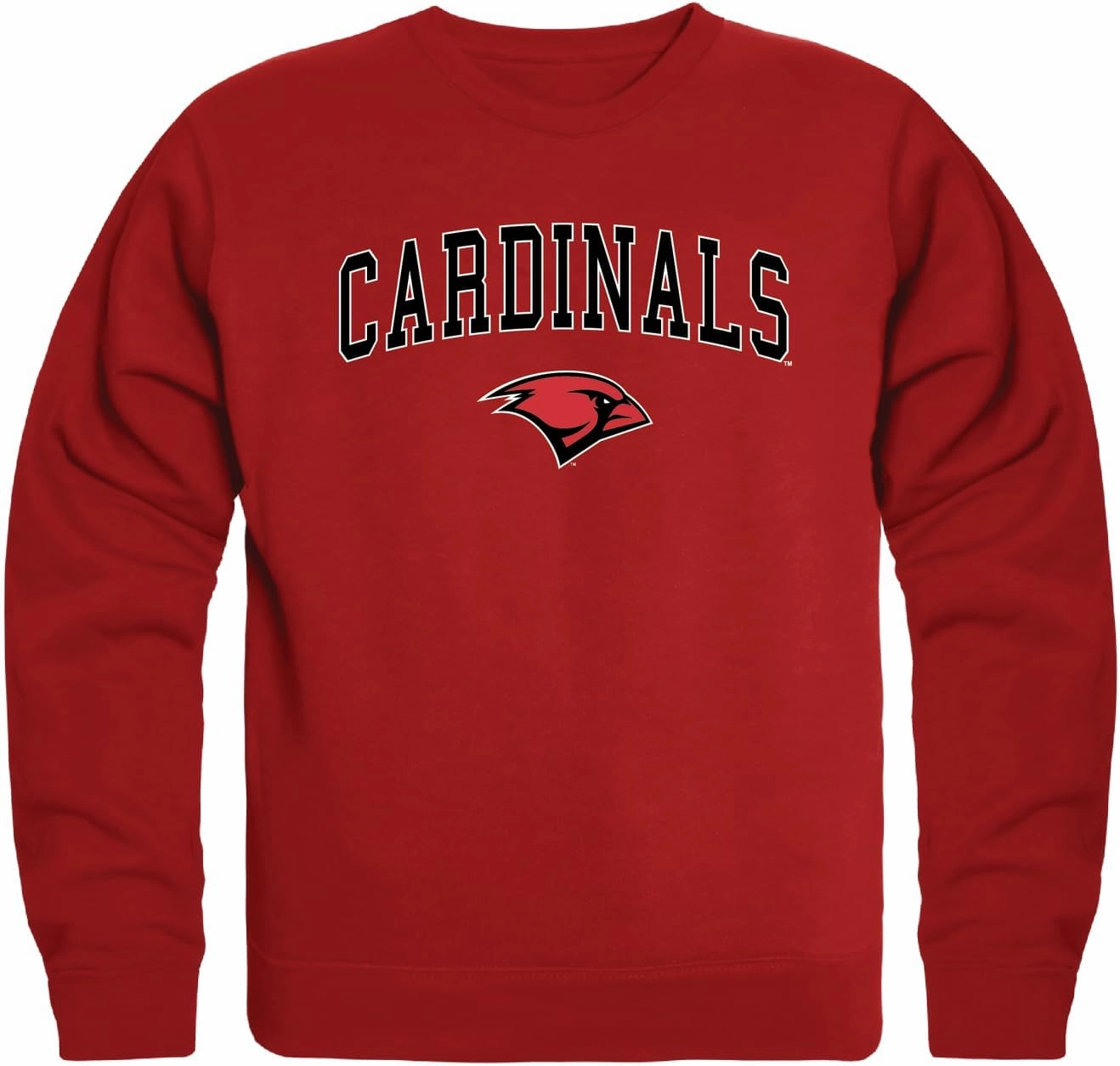 W Republic Incarnate Word Cardinals Campus Crewneck Pullover Sweatshirt Sweate