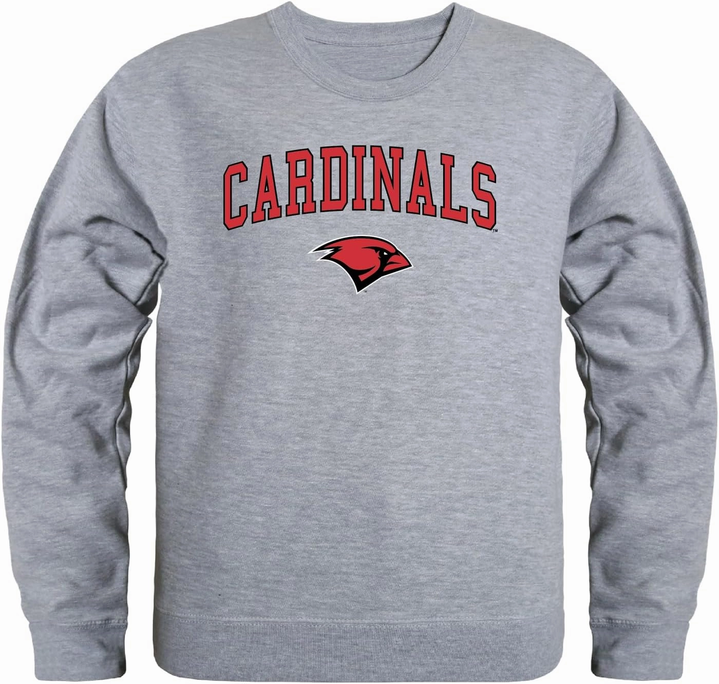 W Republic Incarnate Word Cardinals Campus Crewneck Pullover Sweatshirt Sweate