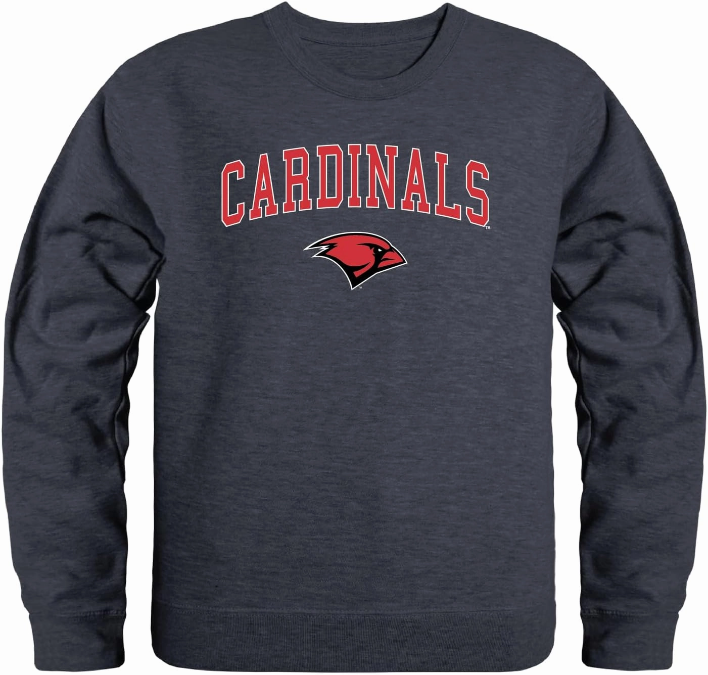 W Republic Incarnate Word Cardinals Campus Crewneck Pullover Sweatshirt Sweate