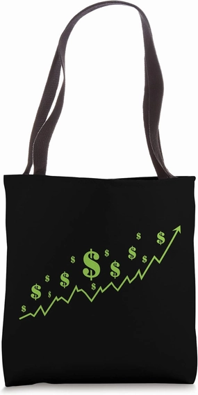 Wall St vs. Internet Stocks Tote Bag