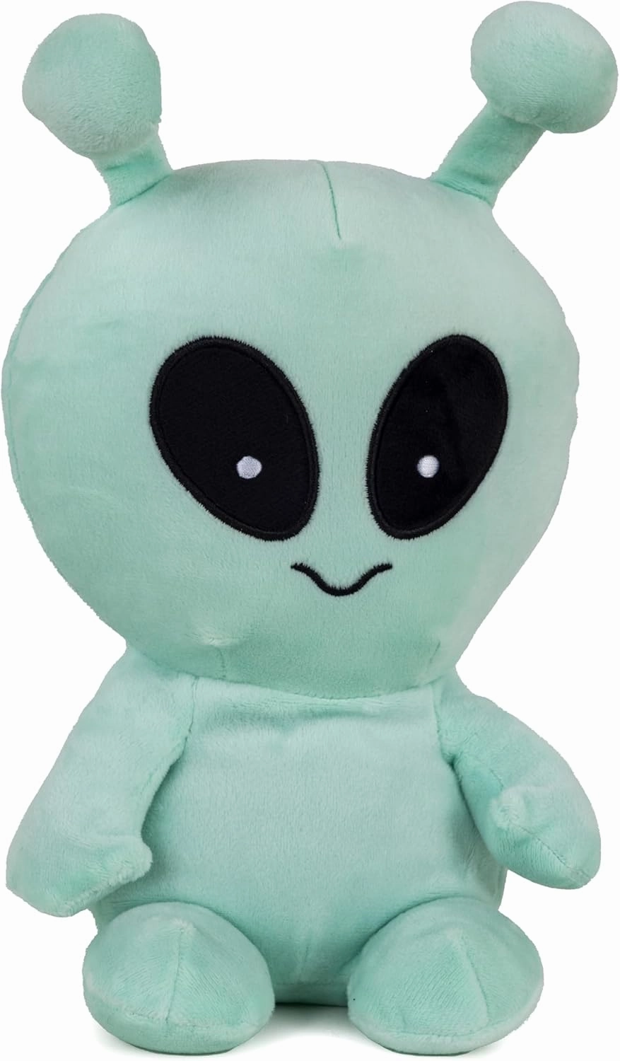 Warm Pals Glow in the Dark Lavender Scented Alien Plush, Cozy Microwavable and Freezable Plush Toys Filled with Natural Grains and Lavender, Heatable and Coolable Bedtime Comfort Stuffed Animal