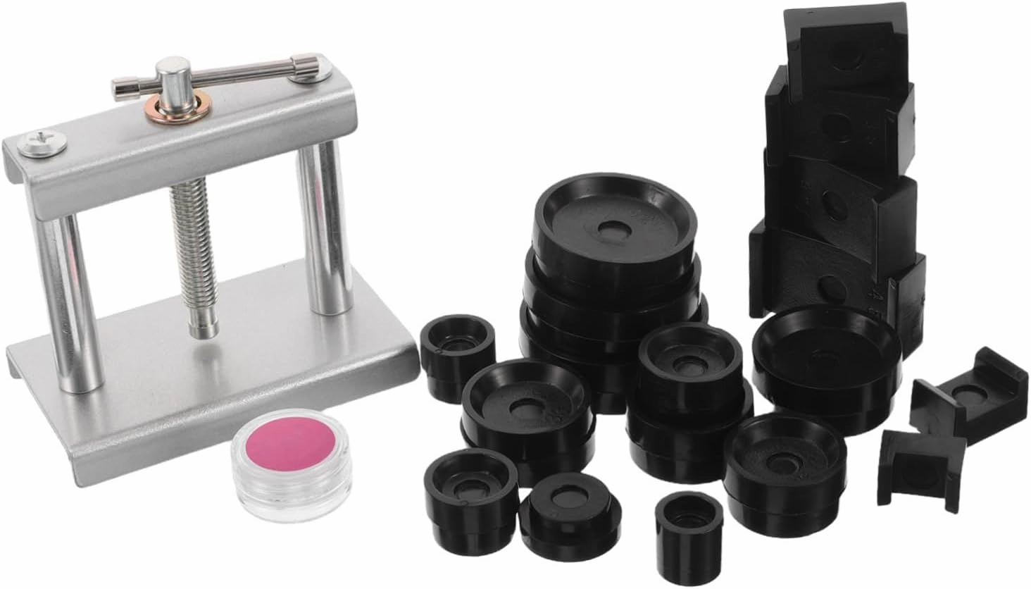 Watch Press Tool for Quartz Mechanical Watches Professional Battery Replacement Kit for Case Installation Molds Grease