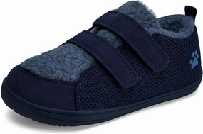 WateLves Toddler Little Kids Wide Barefoot Shoes Warm Winter House Shoes Baby Girls Boys Zero Drop Minimalist Plush Warm Sneakers for Indoor Outdoor