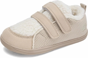 WateLves Toddler Little Kids Wide Barefoot Shoes Warm Winter House Shoes Baby Girls Boys Zero Drop Minimalist Plush Warm Sneakers for Indoor Outdoor
