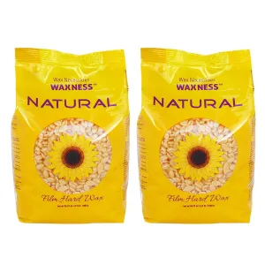 Waxness Wax Necessities Hard Wax Beads Natural 2.2 lb / 1 kg Pack of 2