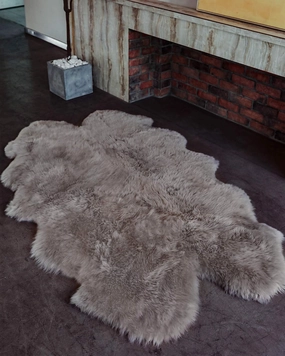 WaySoft Authentic New Zealand Sheepskin Area Rug, Versatile Fluffy Wool Cover in Multiple Sizes, Perfect for Bedrooms, Living Rooms, Chair Covers, or Motorcycle Seats