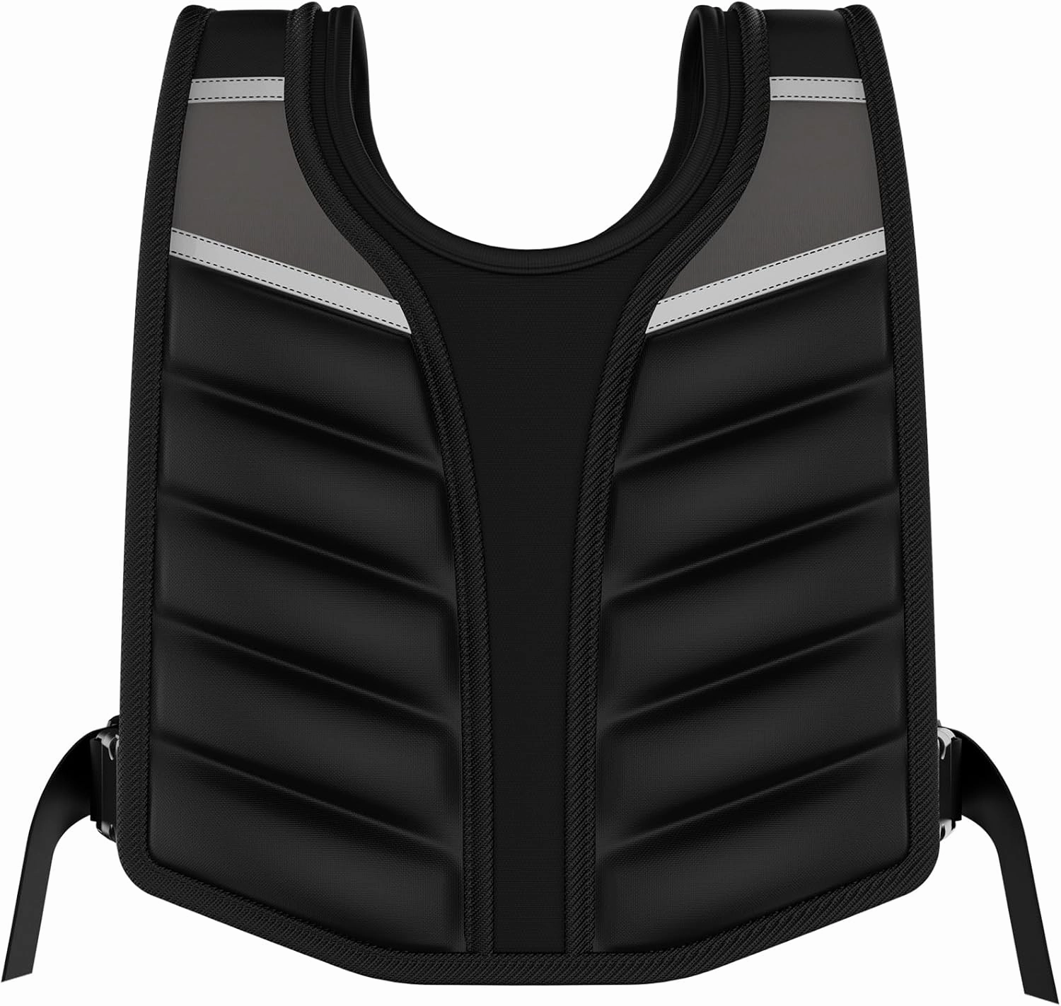 Weighted Vest for Men and Women with Reflective Stripes 10LB/15LB/20LB/13LB-22LB Adjustable Buckle Straps Weight Vests for Strength Training, Running, Fitness, Cardio, Weight Loss