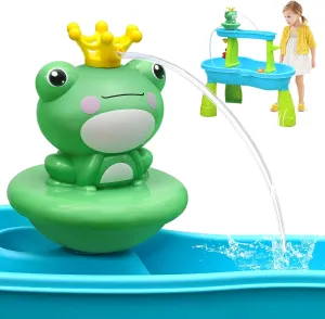 weirtoya Water Table Pump for Toddlers, Battery Powered Water Pump for Water Table Cordless Work Splash Toys Kids Water Table Accessories Toddler Summer Outddor Toys