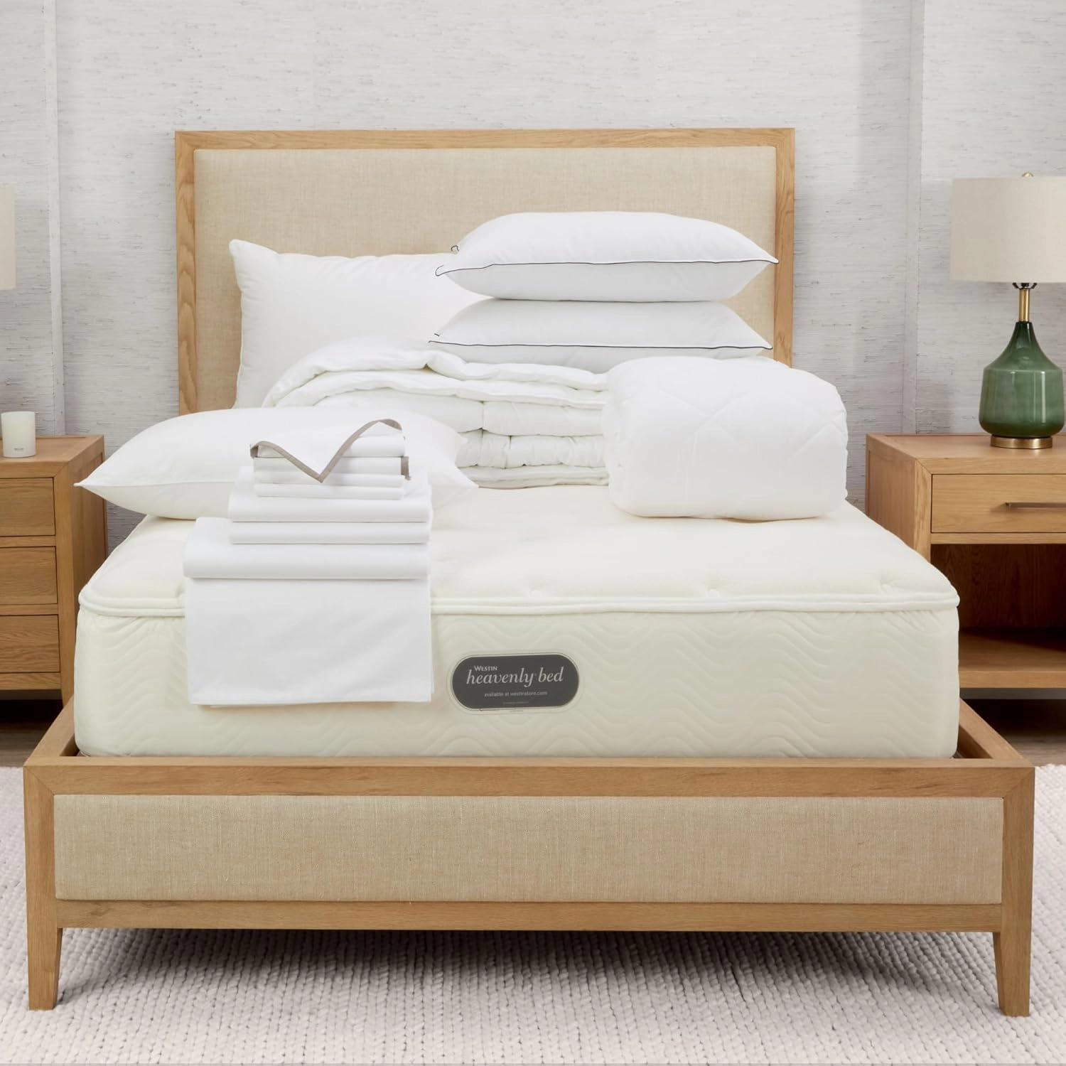 Westin Heavenly Bed - Signature Hotel Mattress of Westin Hotels - Pocket Coil & Foam Mattress - King Size Mattress Only