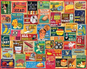 White Mountain Puzzles Things We Say, 1000 Piece Jigsaw Puzzle