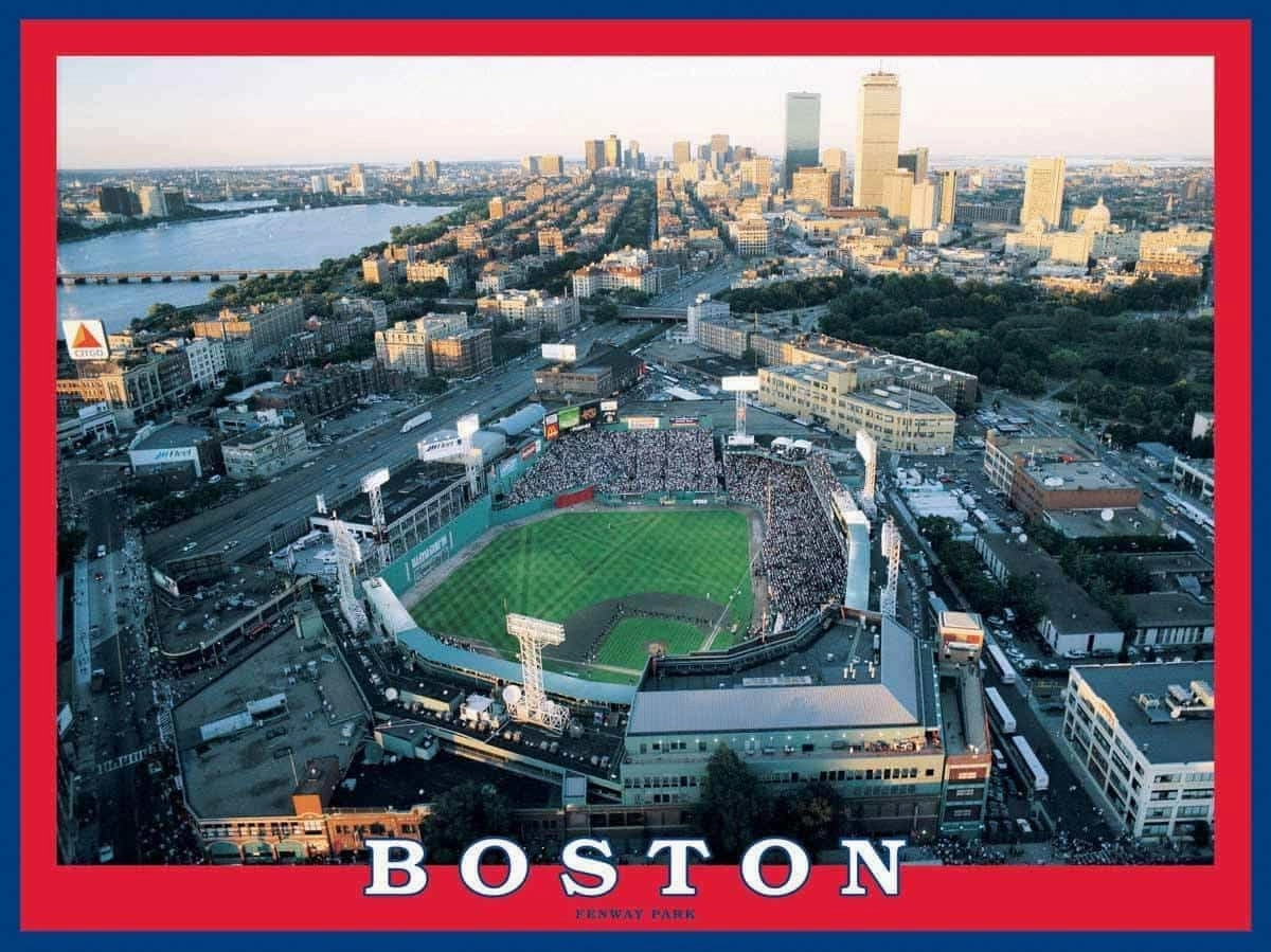 White Mountain Puzzles Boston Fenway Park, 550 Piece Jigsaw Puzzle