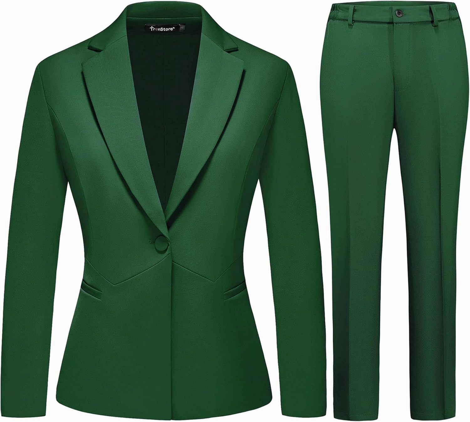 Women's Business Suits for Work Professional 2 Piece Slim Fit Outfits for Women