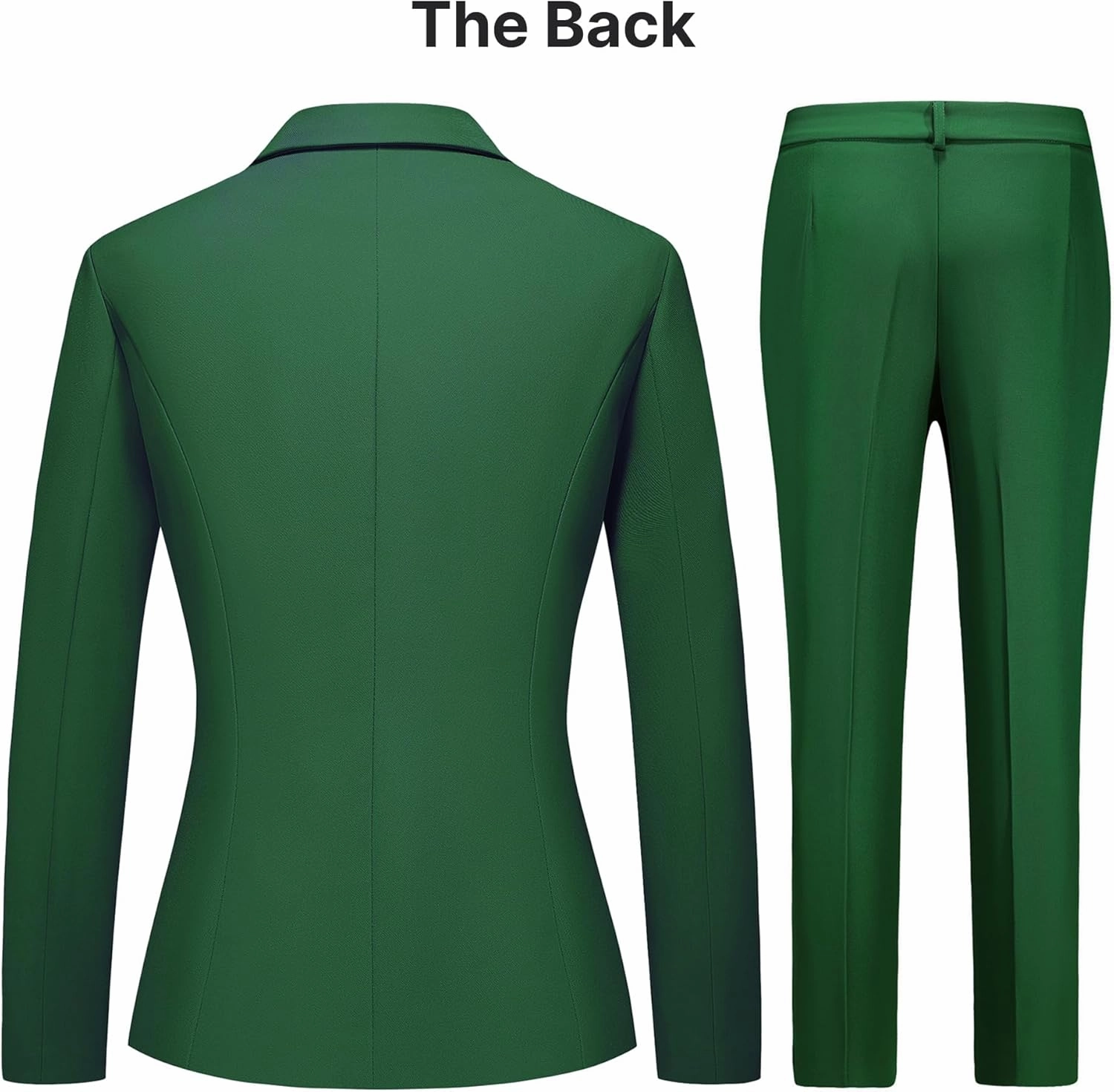 Women's Business Suits for Work Professional 2 Piece Slim Fit Outfits for Women