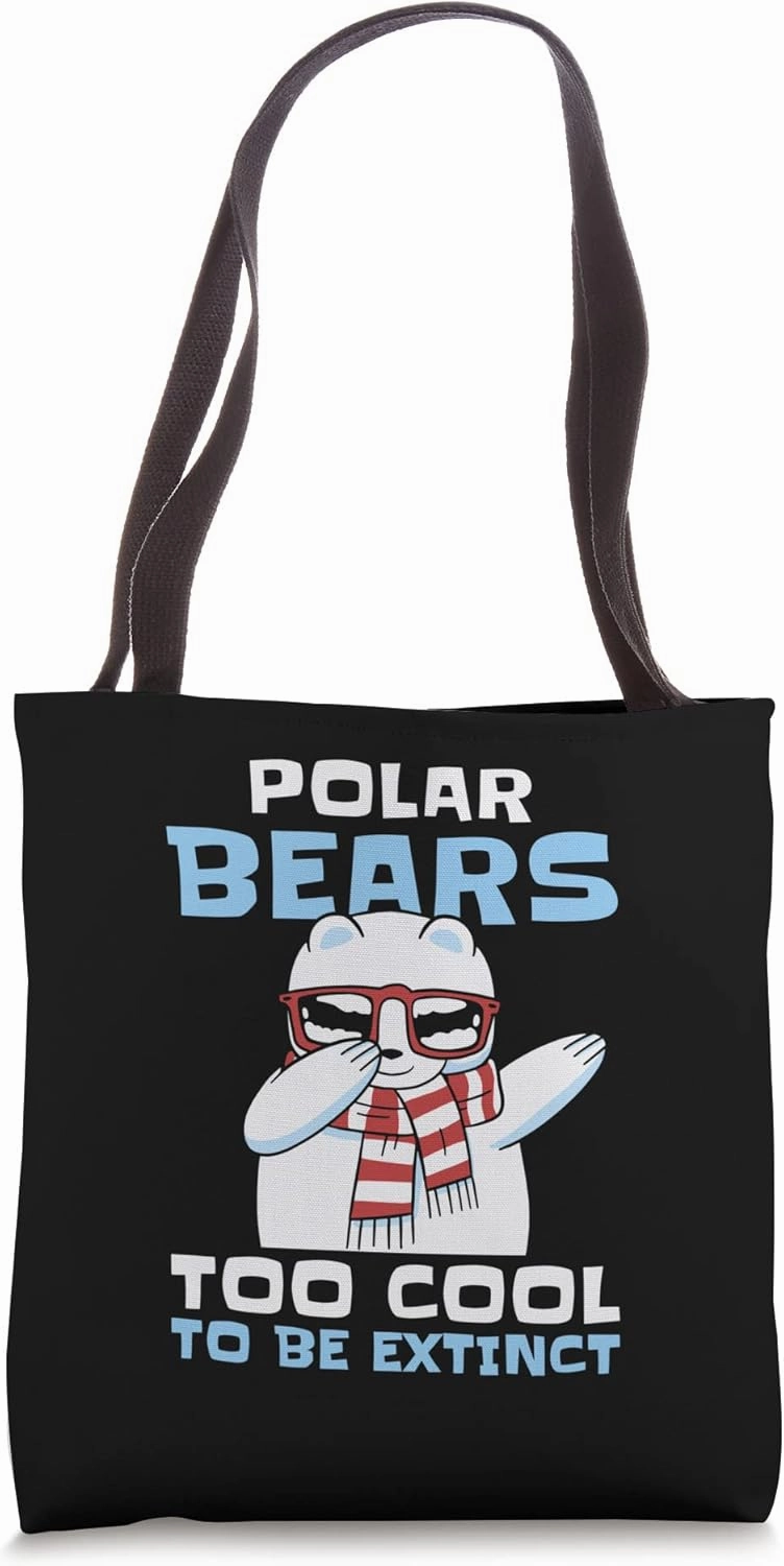World Wildlife Day Polar Bears Arctic Wildlife Conservation Tote Bag