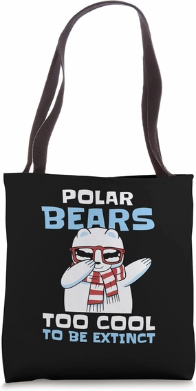 World Wildlife Day Polar Bears Arctic Wildlife Conservation Tote Bag
