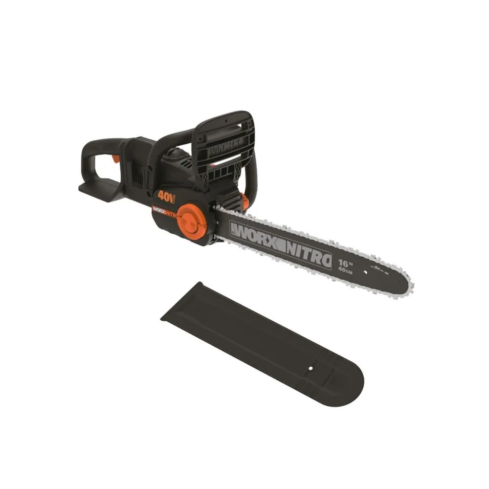 Worx WG385E.9 40V Lithium PowerShare Brushless Cordless 40cm Chainsaw - Bare