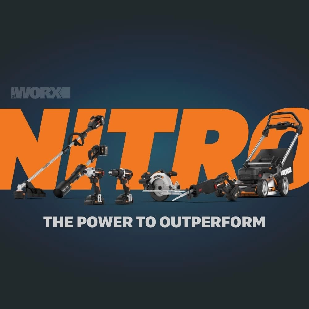 Worx Nitro 20V Cordless Paint Sprayer Power Share with Brushless Motor - WX020L.9 (Battery & Charger Sold Separately)