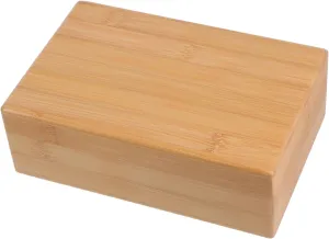 Yardwe 1pc Natural Yoga Brick Lightweight Exercise Auxiliary Tool for Home Fitness Smooth for Comfort and Safety Easy to Clean and Portable Yoga Practice Essential