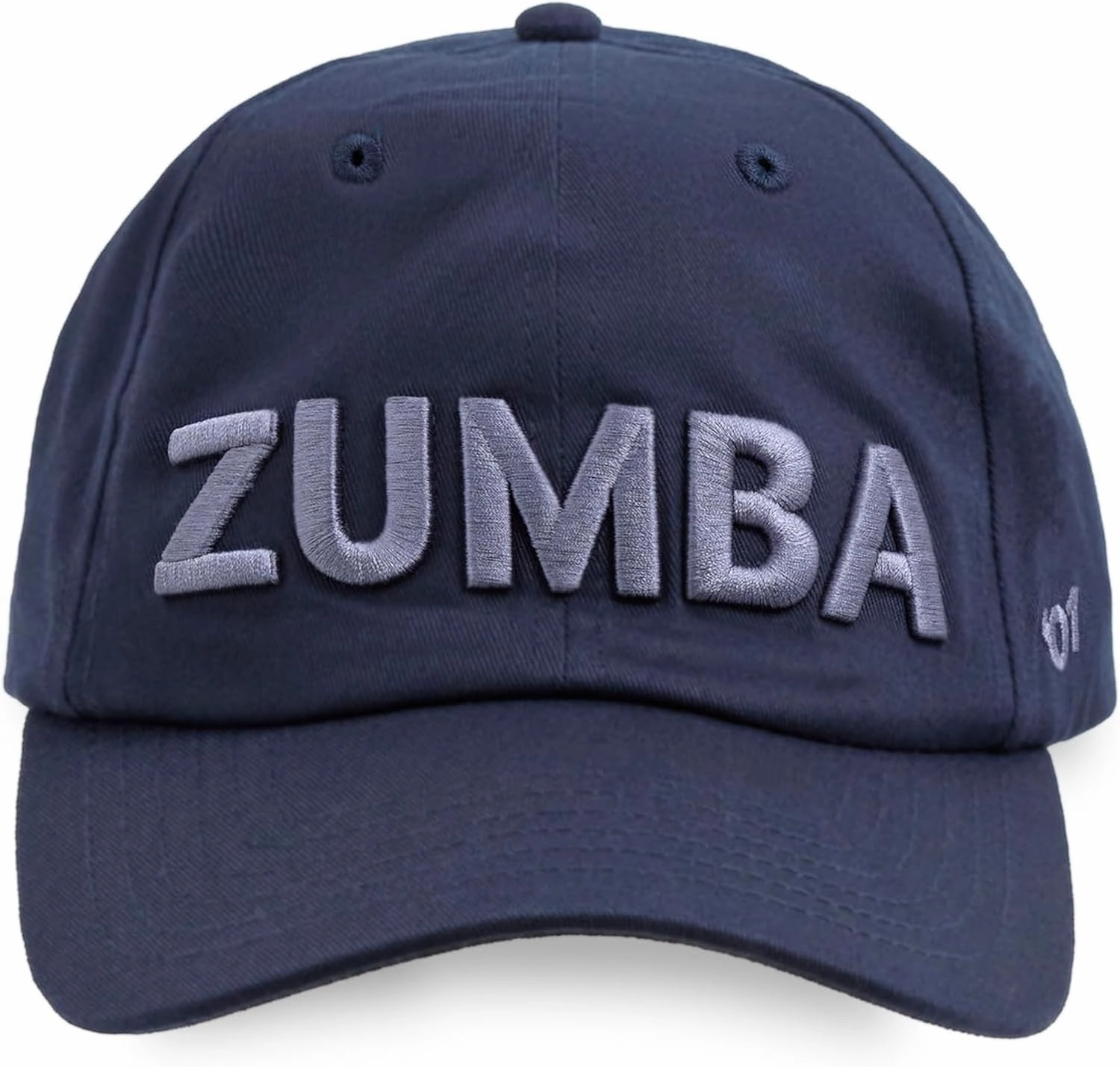 ZUMBA Hat for Women – Blue Hat Women Baseball Cap – Adjustable Cute Workout Cap with Embroidered Logo for Gym, Fitness, Fashion, Everyday Wear, and Stylish Unisex Look for Men